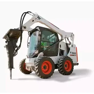 MINICARGADOR BOBCAT S630 CON MARTILLO EN LIMA