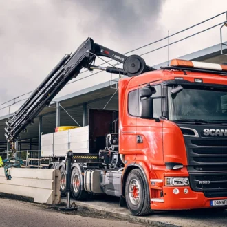 CAMIONES GRUA HIAB 477 PLATAFORMA DE 18TM